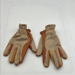 Millers Leather Work / Riding Gloves – Tan & Brown